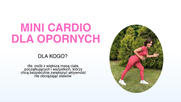 Okładka Mi o Cardio dla Opornych