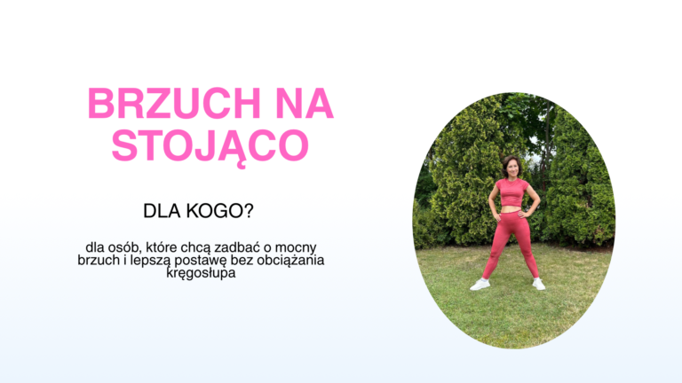 Okładka brzuch na stojąco